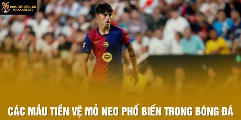 Các mẫu tiền vệ mỏ neo phổ biến trong bóng đá